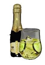 Green Taboo con Chandon Extra Brut y pepino