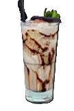 Irish Crow con helado de americana Baileys y vodka