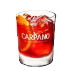 Negroni con Campari Gin y Carpano Rosso