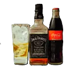 Jack and Coke con Jack Daniels y Coca Cola