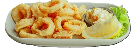 Rabas con salsa tártara