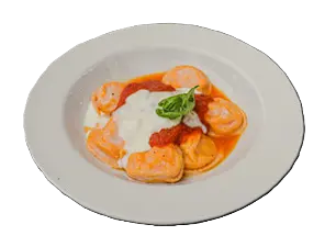 Sorrentinos de calabaza y muzzarella