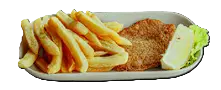 Suprema con papas clásicas